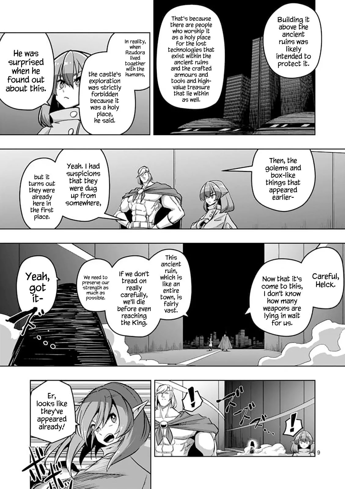 Helck Chapter 79.1 page 9 - Chapter 79.1: Underground Establishment