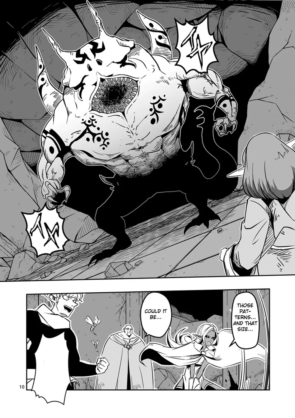 Helck Chapter 8 page 10 - Chapter 8: Abandoned Underground Passage