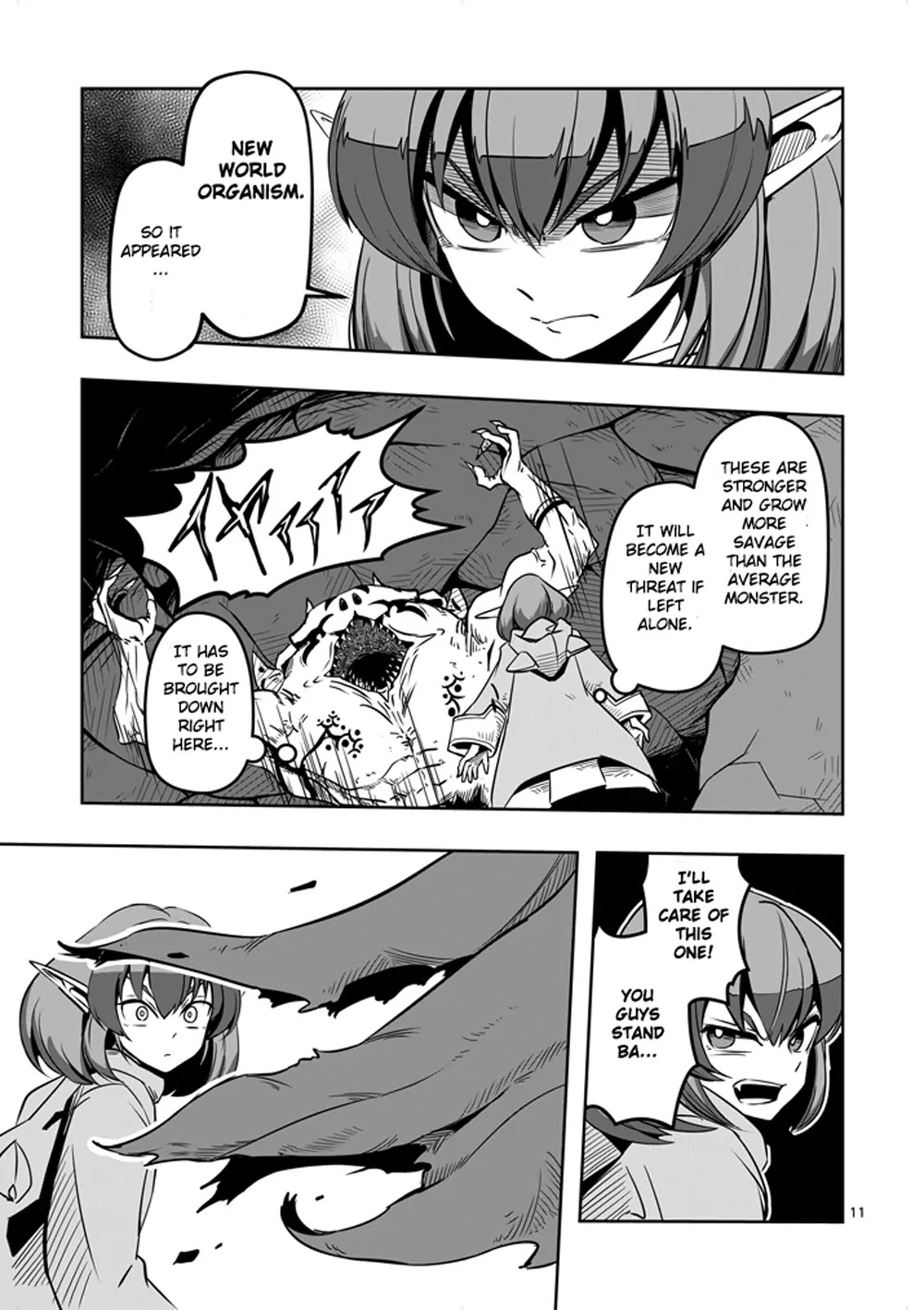 Helck Chapter 8 page 11 - Chapter 8: Abandoned Underground Passage
