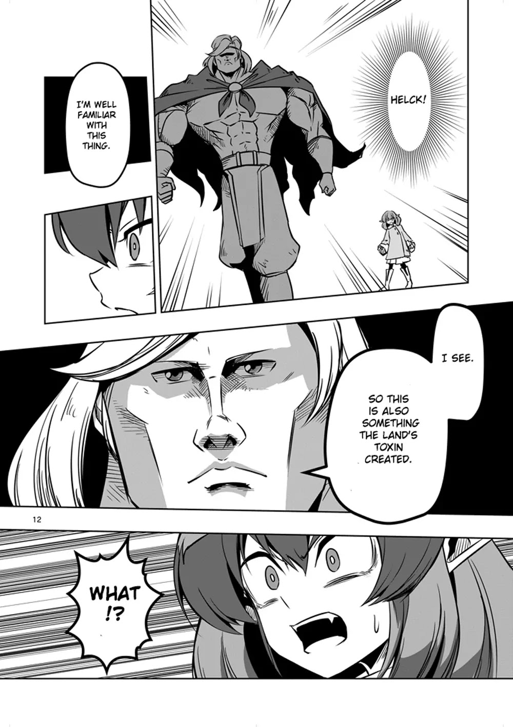 Helck Chapter 8 page 12 - Chapter 8: Abandoned Underground Passage