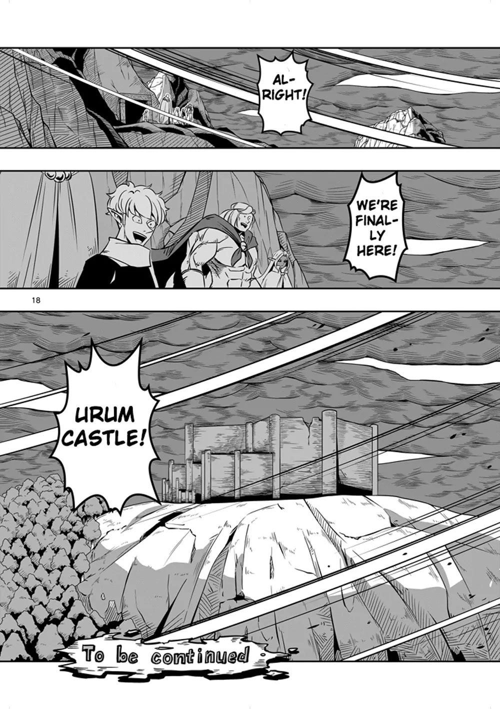 Helck Chapter 8 page 18 - Chapter 8: Abandoned Underground Passage
