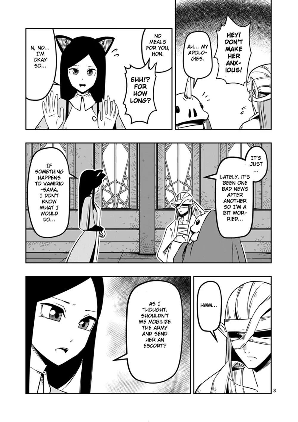 Helck Chapter 8 page 3 - Chapter 8: Abandoned Underground Passage