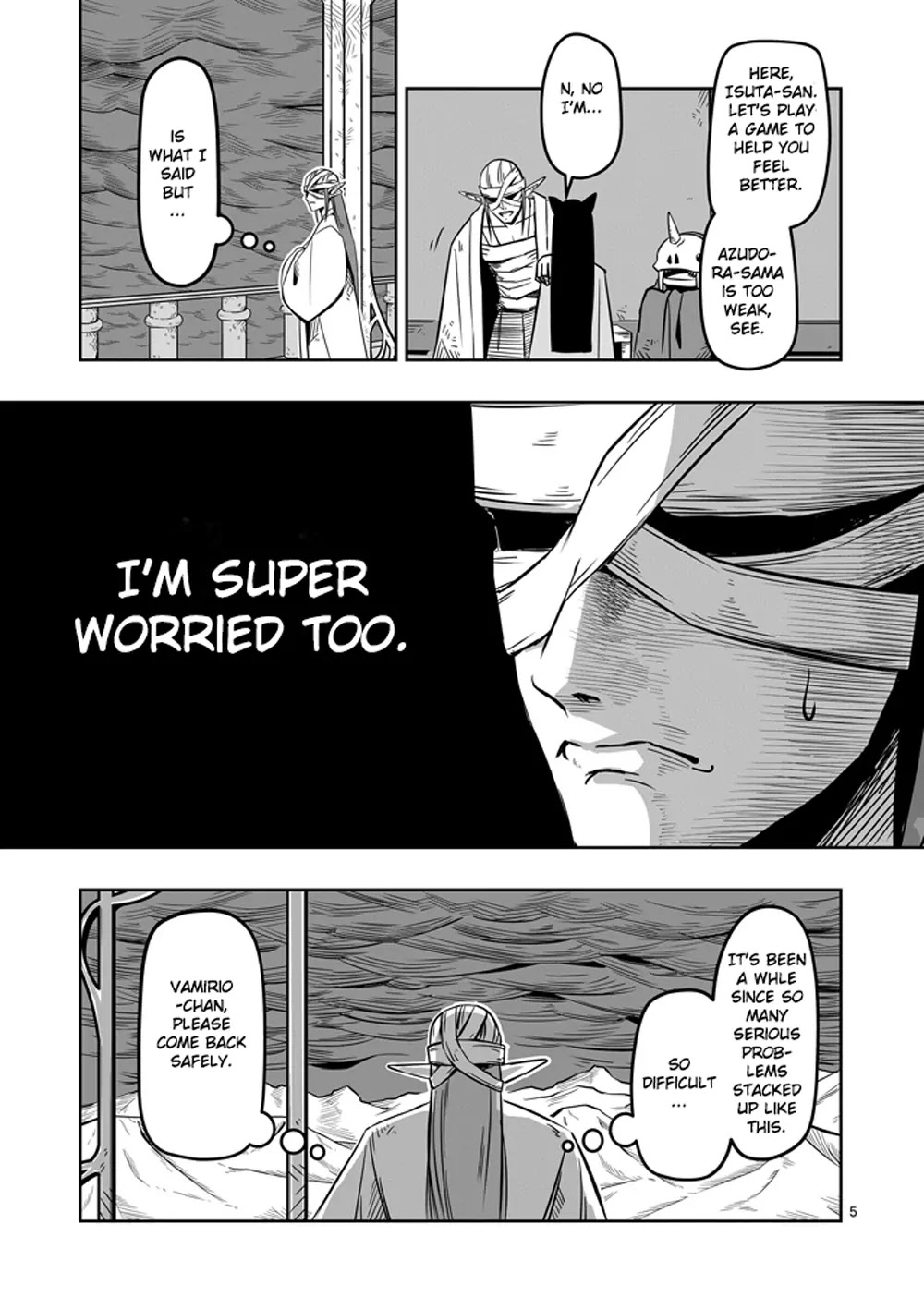 Helck Chapter 8 page 5 - Chapter 8: Abandoned Underground Passage