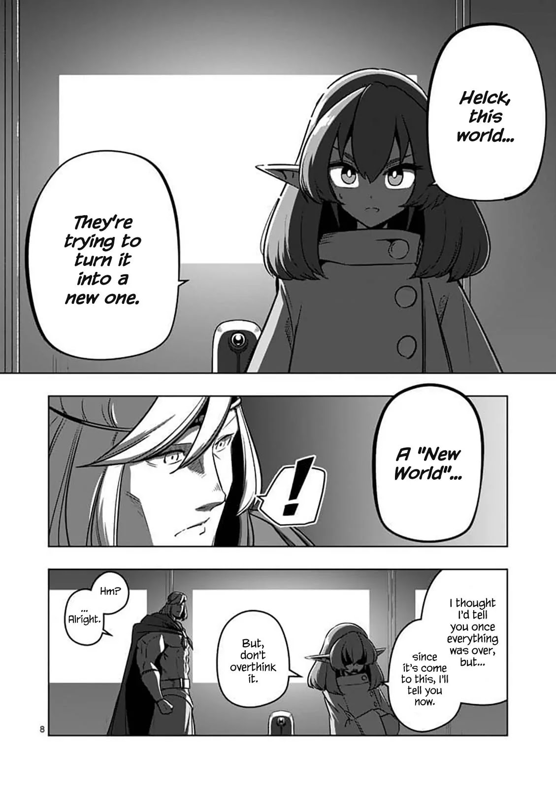Helck Chapter 80.1 page 8 - Chapter 80.1: The New World