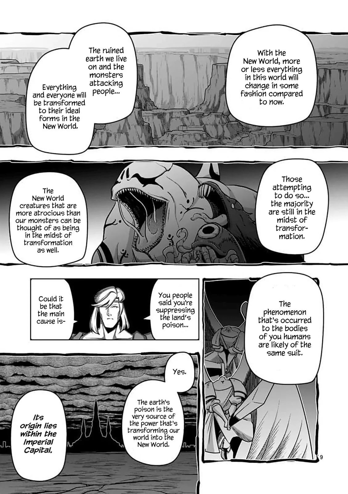 Helck Chapter 80.1 page 9 - Chapter 80.1: The New World