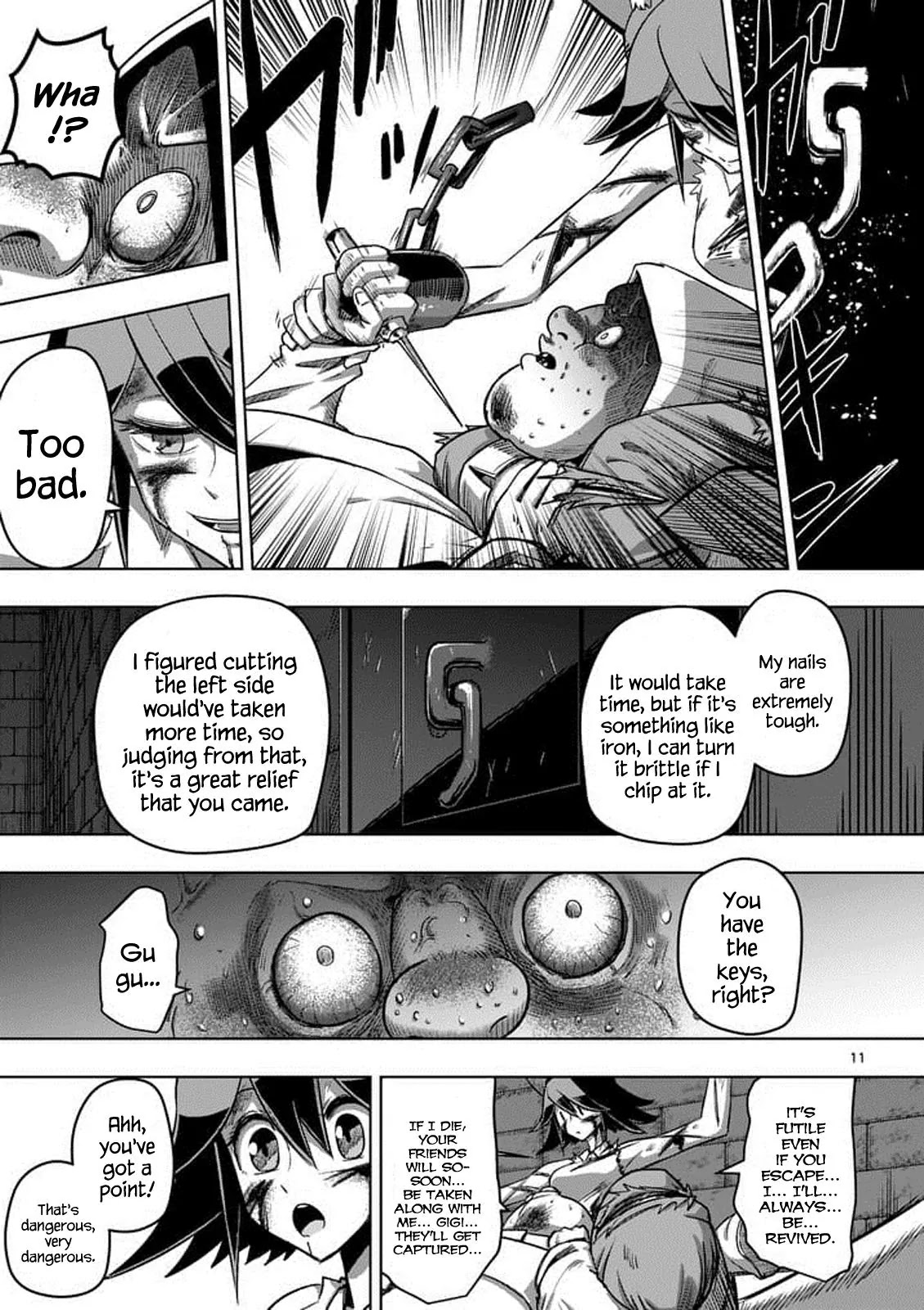 Helck Chapter 81 page 11 - Chapter 81: Torture