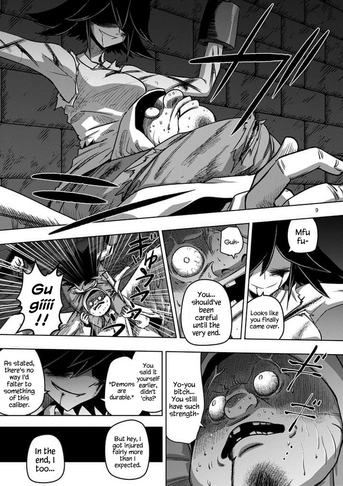 Helck Chapter 81 page 9 - Chapter 81: Torture