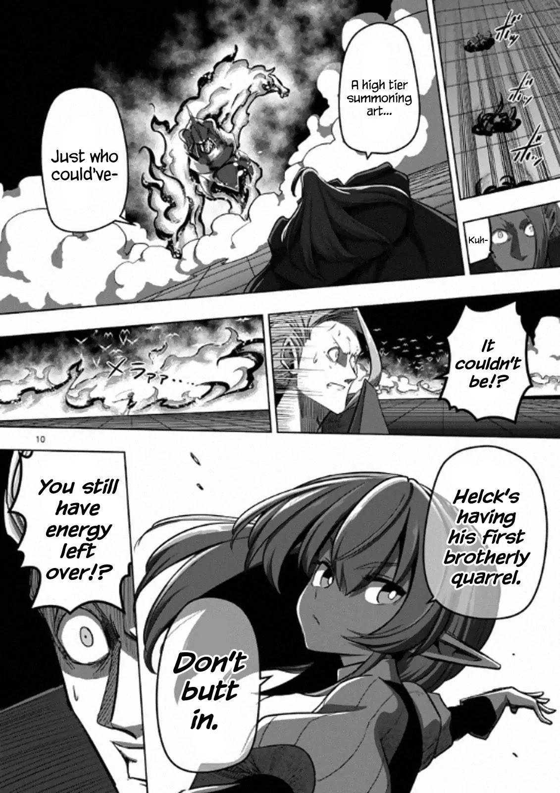 Helck Chapter 85 page 10 - Chapter 85: The Inferno Enchantress