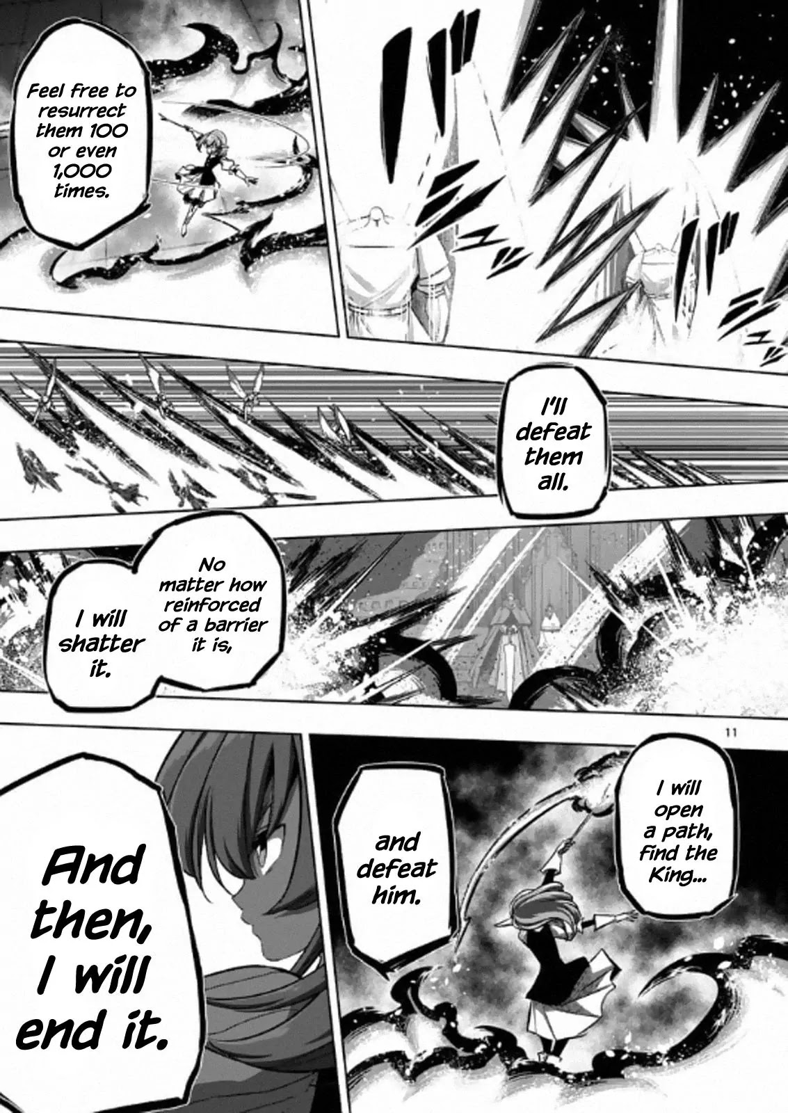 Helck Chapter 85 page 11 - Chapter 85: The Inferno Enchantress