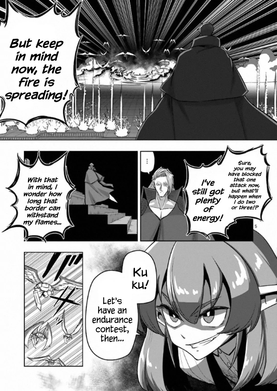 Helck Chapter 85 page 5 - Chapter 85: The Inferno Enchantress