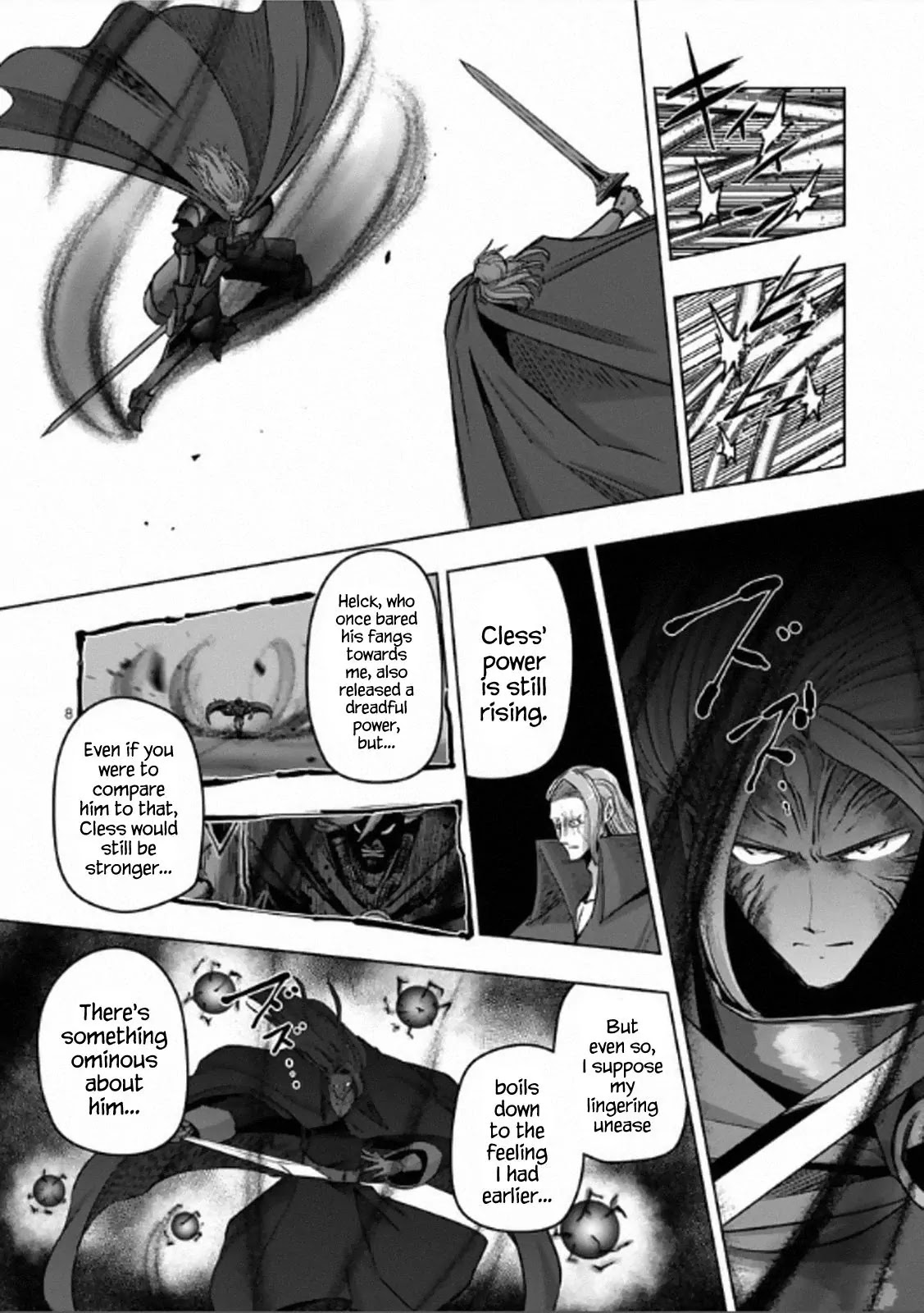 Helck Chapter 85 page 8 - Chapter 85: The Inferno Enchantress