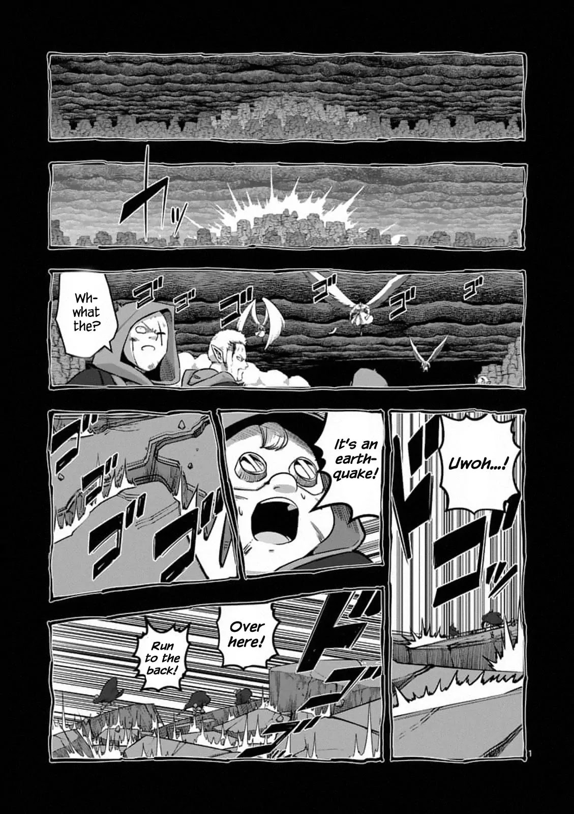 Helck Chapter 86.1 page 1 - Chapter 86.1: The Grand Tower of the West and the Snow