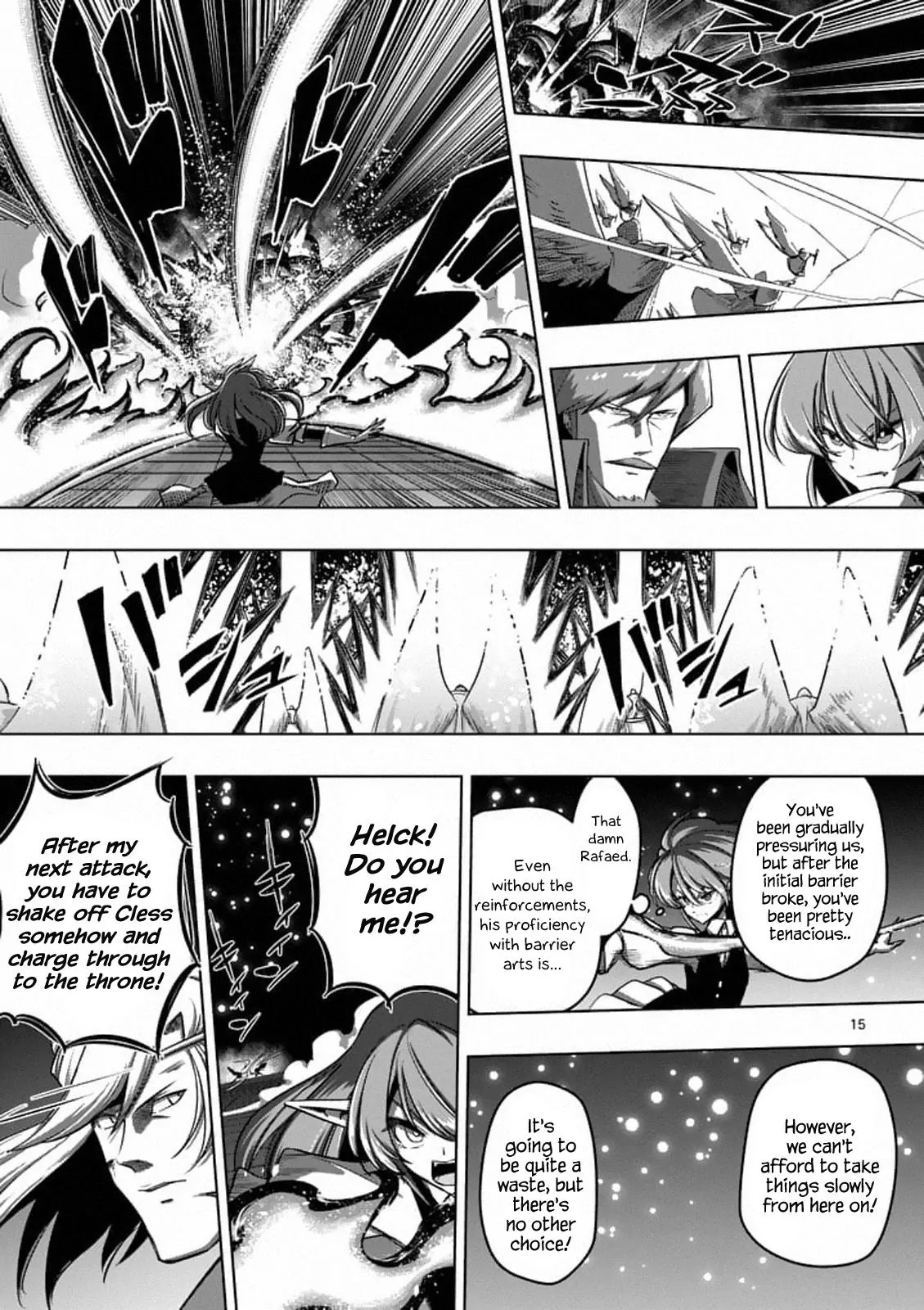 Helck Chapter 86.1 page 15 - Chapter 86.1: The Grand Tower of the West and the Snow