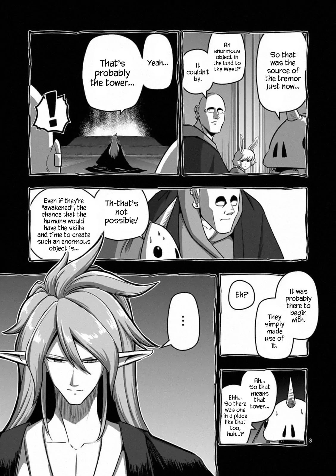 Helck Chapter 86.1 page 3 - Chapter 86.1: The Grand Tower of the West and the Snow