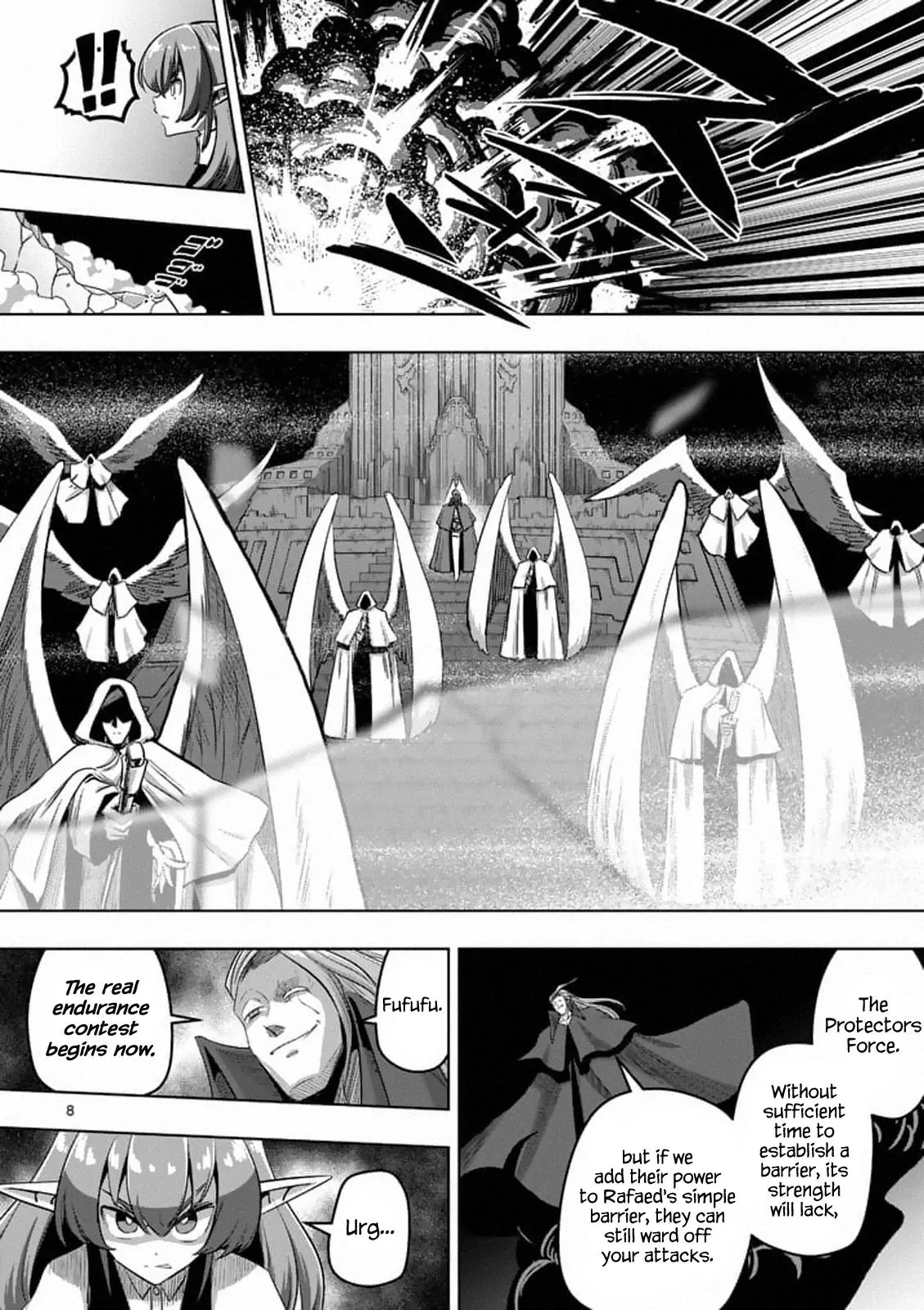 Helck Chapter 86.1 page 8 - Chapter 86.1: The Grand Tower of the West and the Snow