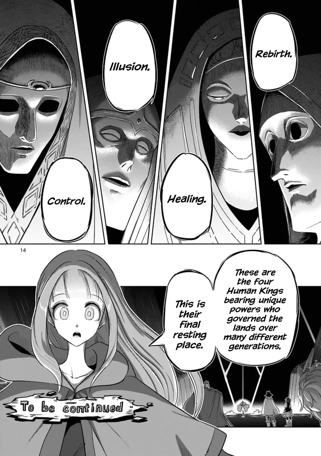 Helck Chapter 88.1 page 14 - Chapter 88.1: The King's Whereabouts