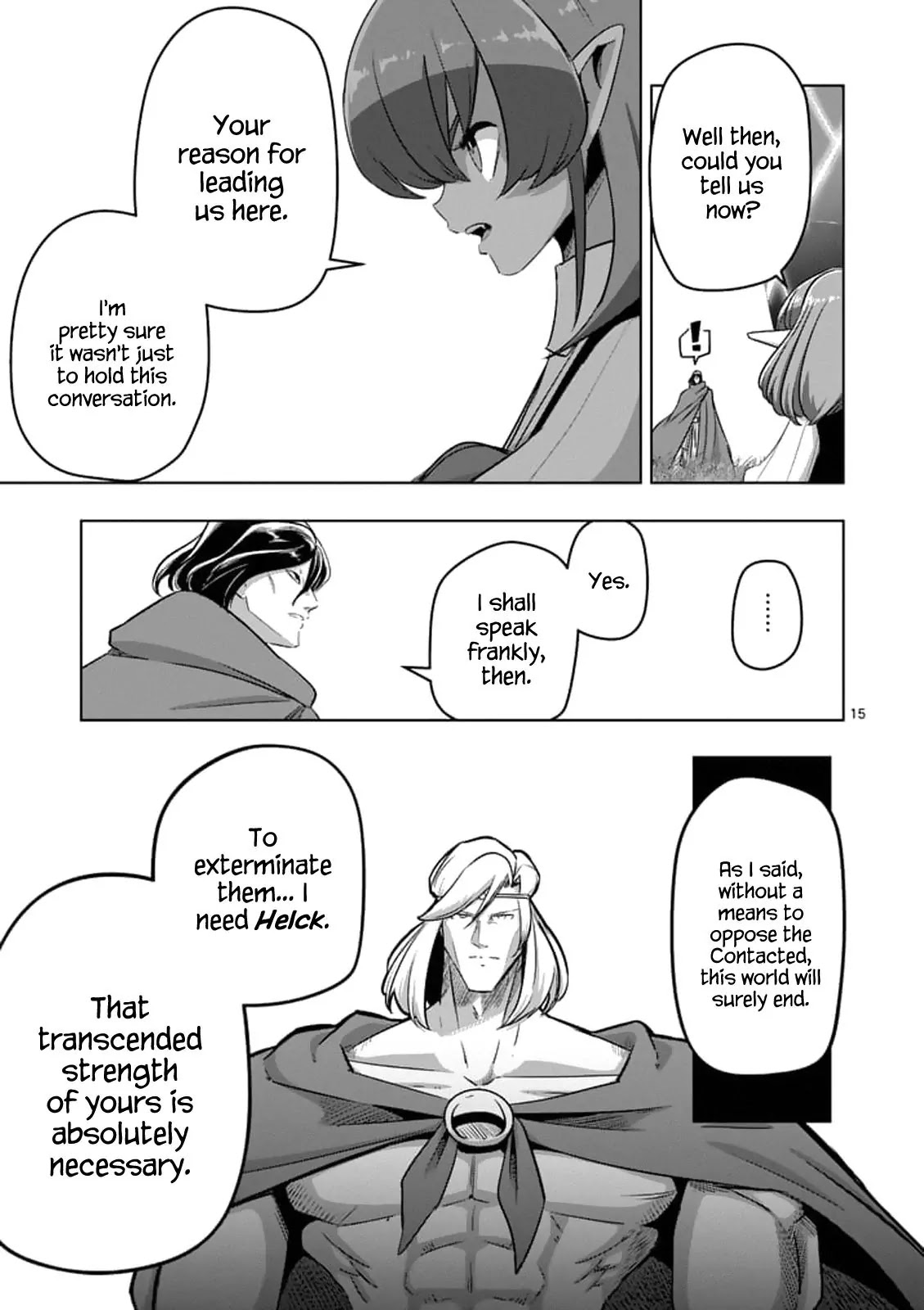 Helck Chapter 89.1 page 15 - Chapter 89.1: Helck's Decision