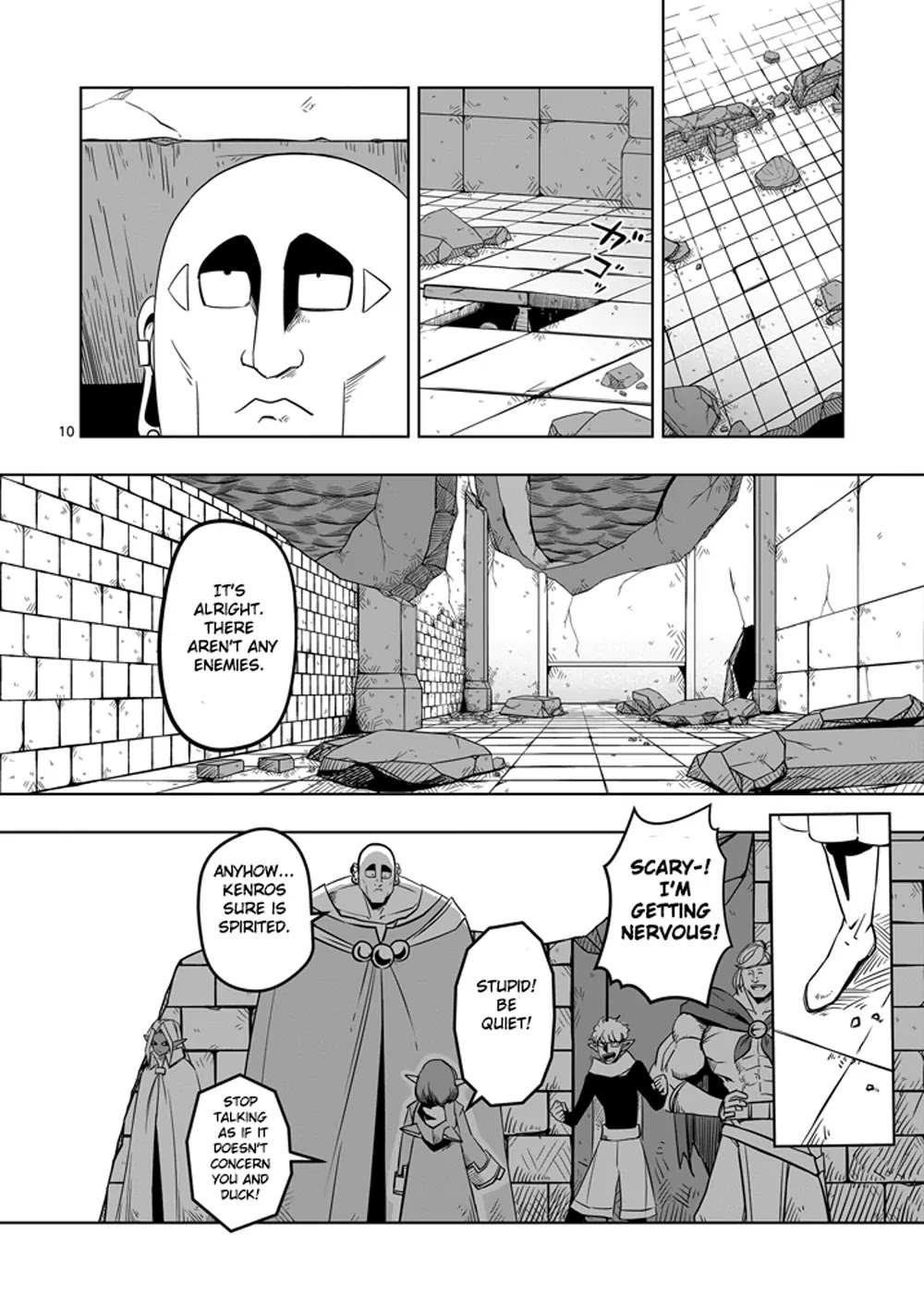 Helck Chapter 9 page 10 - Chapter 9: Unknown Enemy, Winged Soldiers