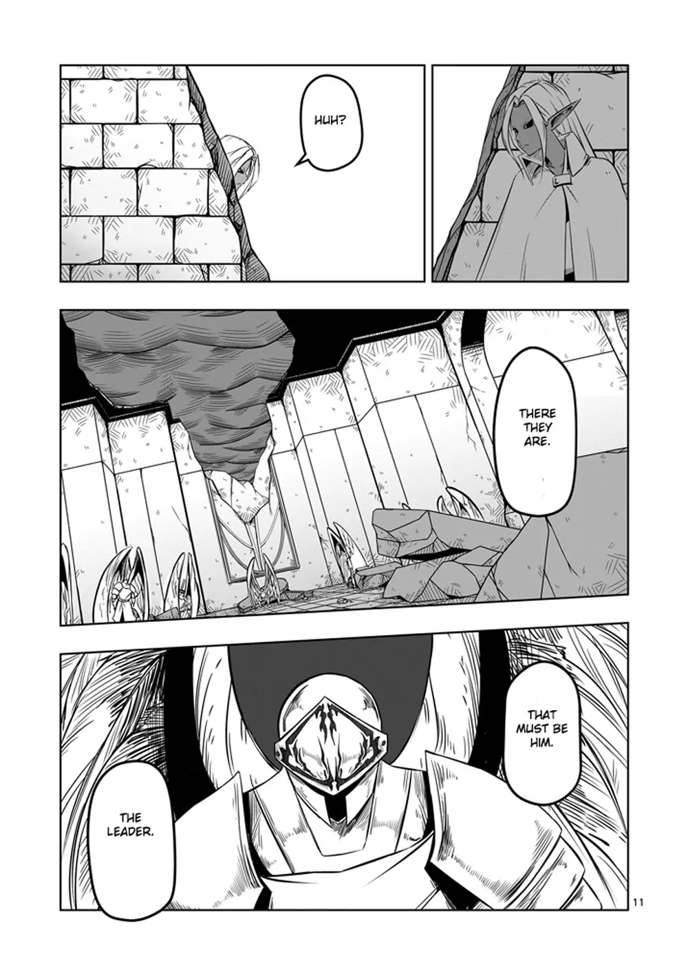 Helck Chapter 9 page 11 - Chapter 9: Unknown Enemy, Winged Soldiers