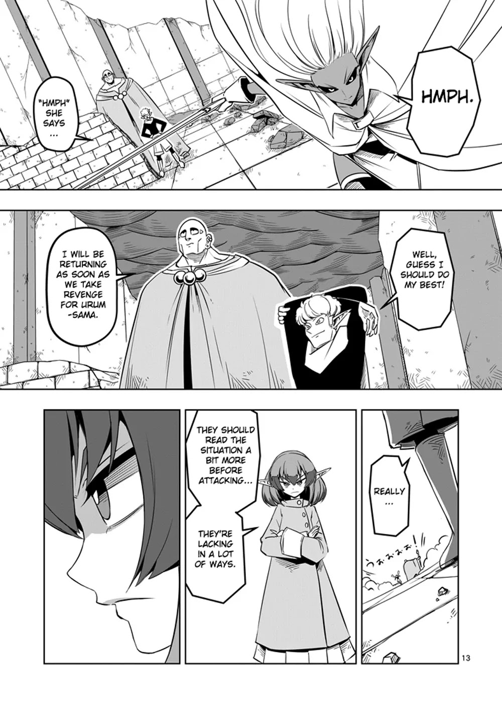 Helck Chapter 9 page 13 - Chapter 9: Unknown Enemy, Winged Soldiers