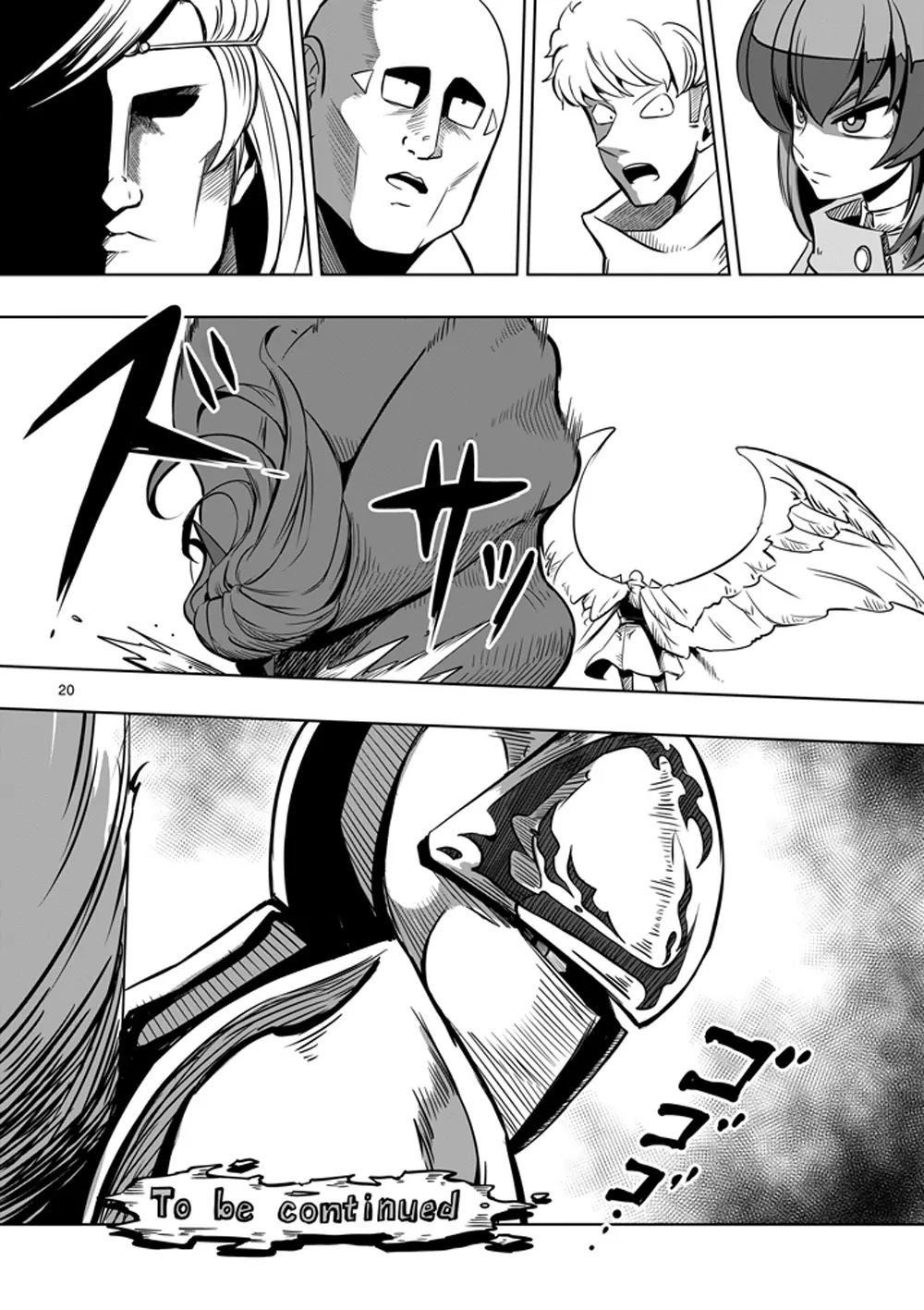 Helck Chapter 9 page 19 - Chapter 9: Unknown Enemy, Winged Soldiers