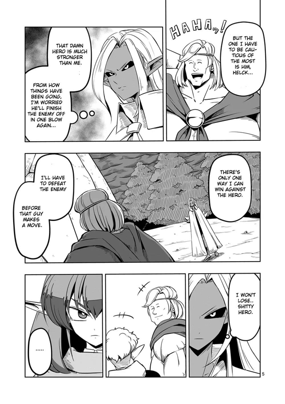 Helck Chapter 9 page 5 - Chapter 9: Unknown Enemy, Winged Soldiers