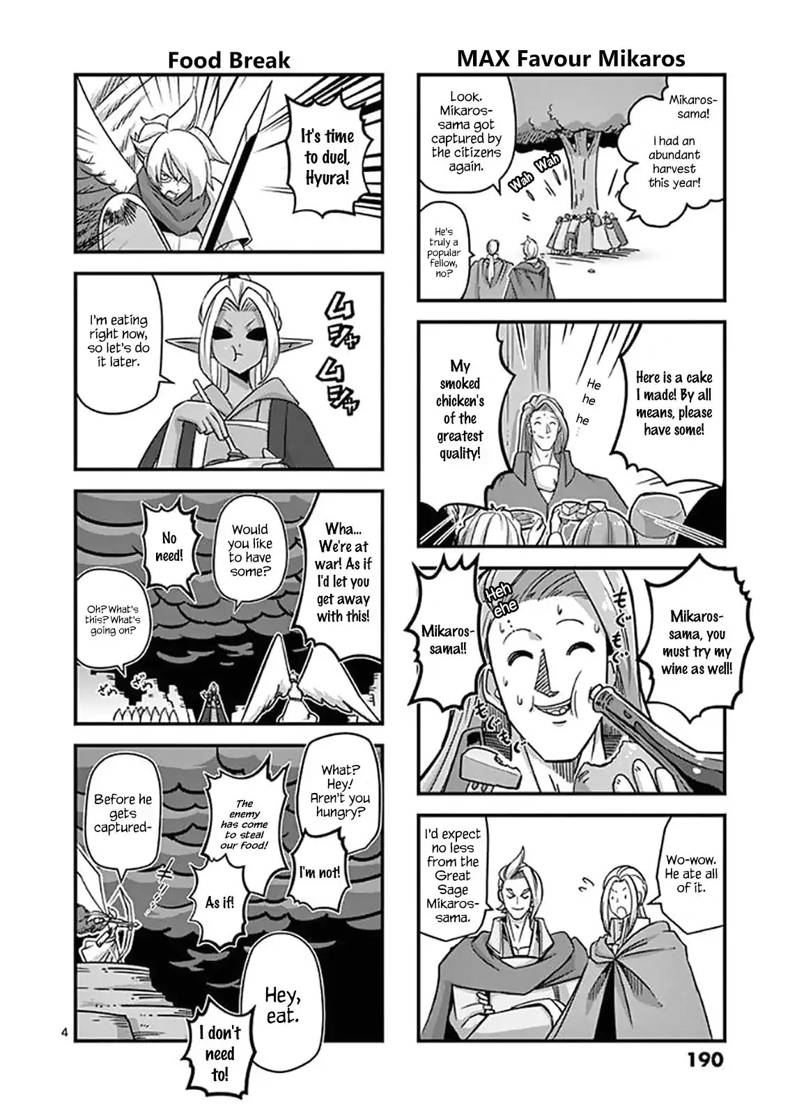 Helck Chapter 90.6 page 6 - Chapter 90.6: Volume 10 Bonus: 4-Koma Theatre