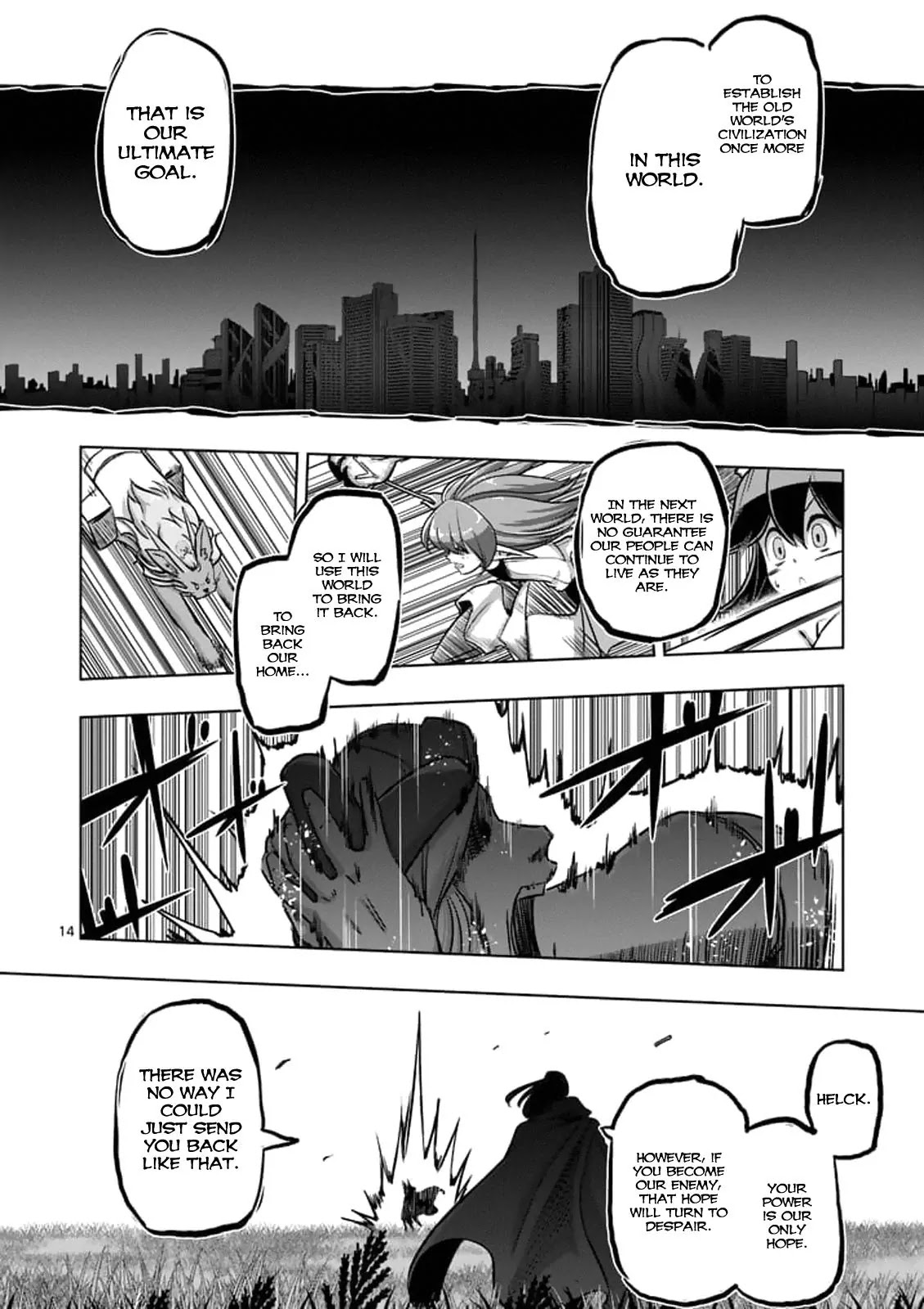 Helck Chapter 90 page 14 - Chapter 90: The Existence of Hope and Despair