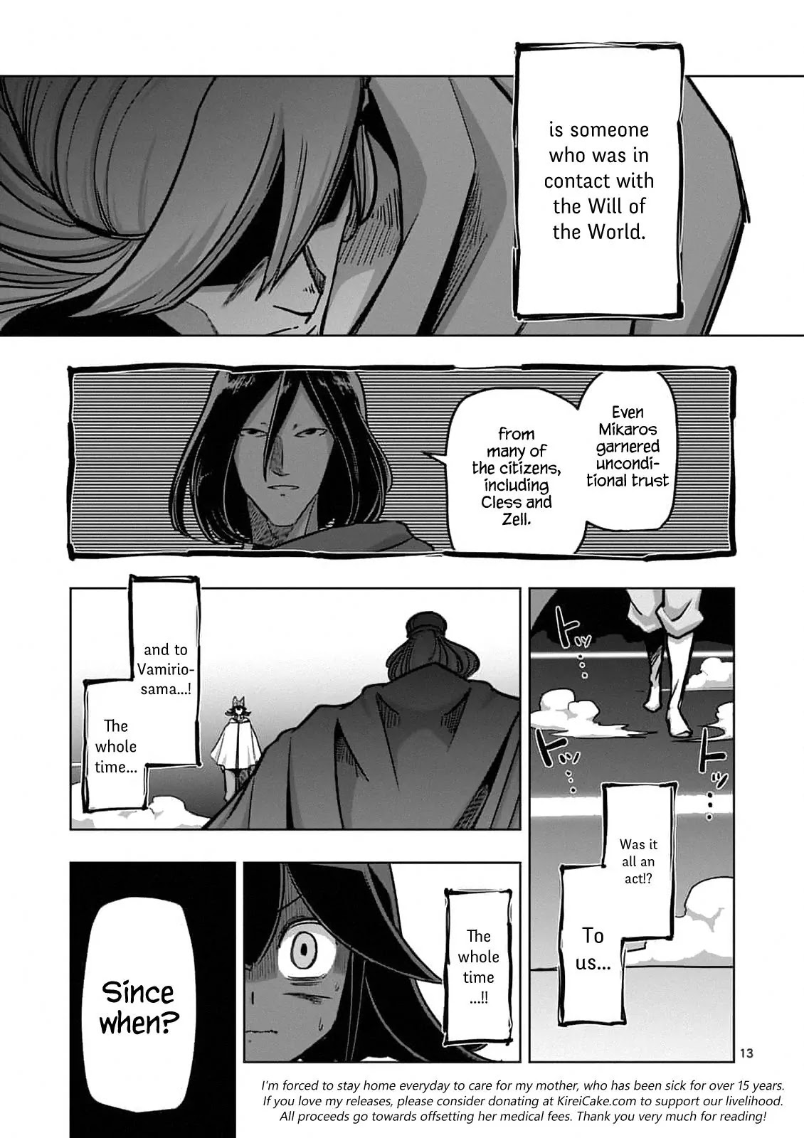 Helck Chapter 91.1 page 13 - Chapter 91.1: Those in Contact with the Will of the World