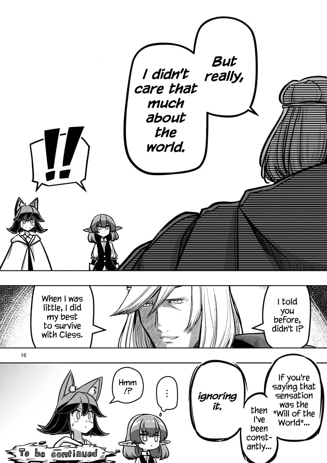 Helck Chapter 91.1 page 16 - Chapter 91.1: Those in Contact with the Will of the World