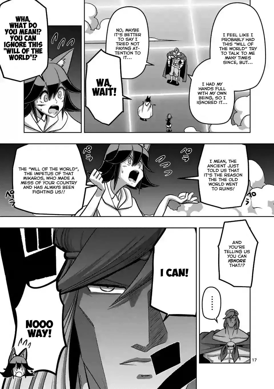 Helck Chapter 91.2 page 1 - Chapter 91.2: He who came in contact with the Will of the World