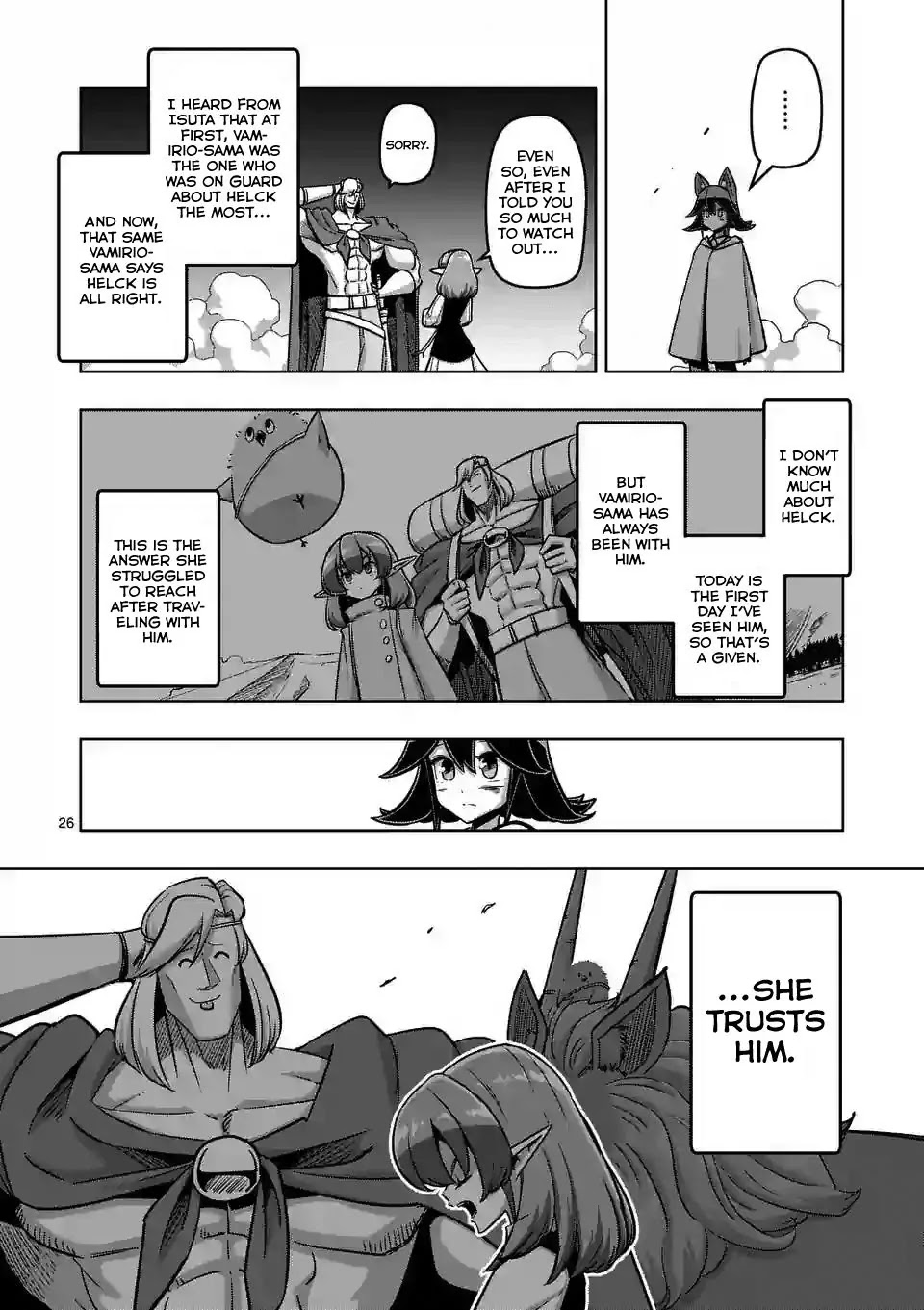 Helck Chapter 91.2 page 10 - Chapter 91.2: He who came in contact with the Will of the World