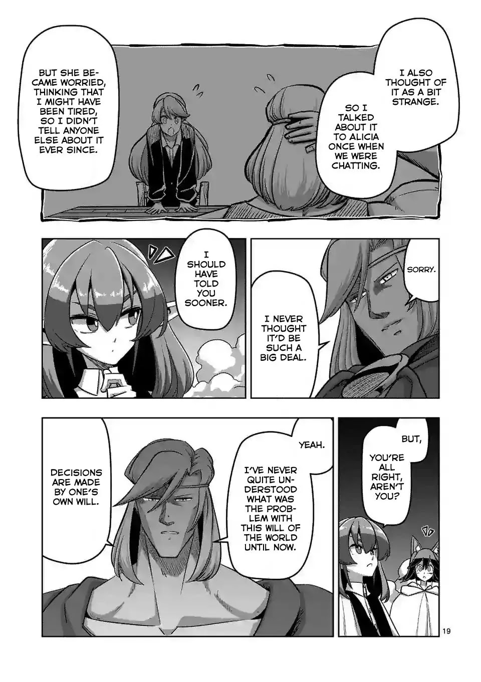 Helck Chapter 91.2 page 3 - Chapter 91.2: He who came in contact with the Will of the World