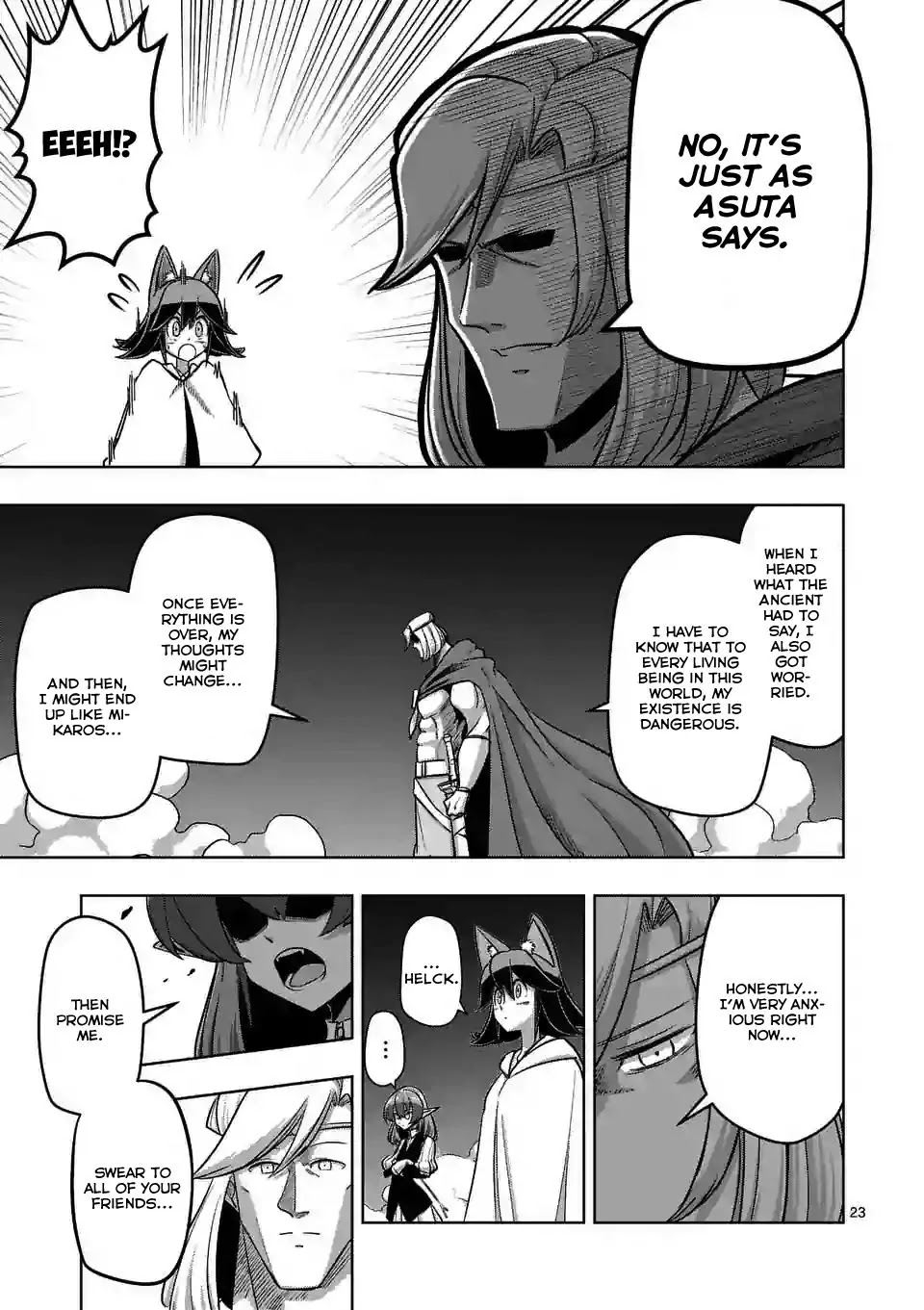 Helck Chapter 91.2 page 7 - Chapter 91.2: He who came in contact with the Will of the World