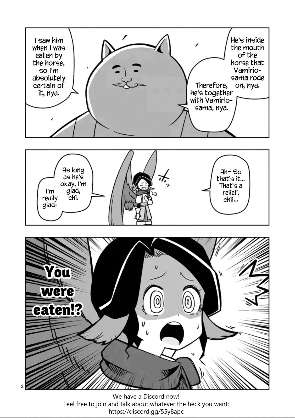 Helck Chapter 92.5 page 2 - Chapter 92.5: Omake: Piwi Isn't Here