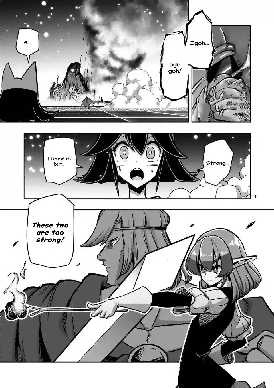 Helck Chapter 92 page 11 - Chapter 92: The battle with the human king