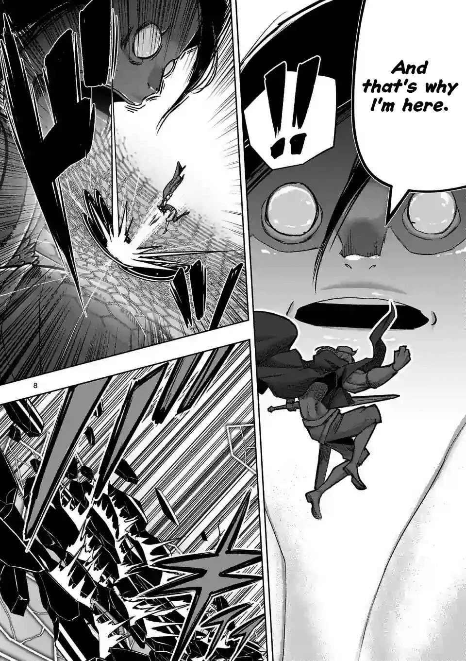 Helck Chapter 92 page 8 - Chapter 92: The battle with the human king