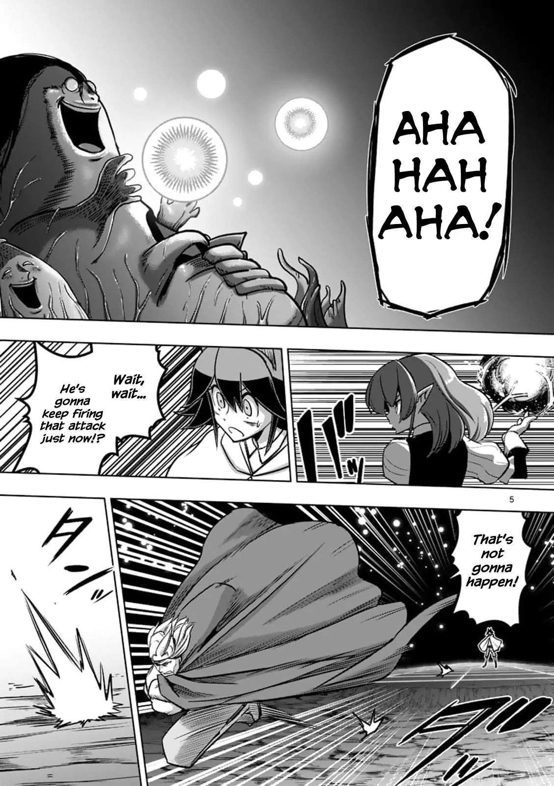 Helck Chapter 93.1 page 5 - Chapter 93.1: The Ancient's Ego