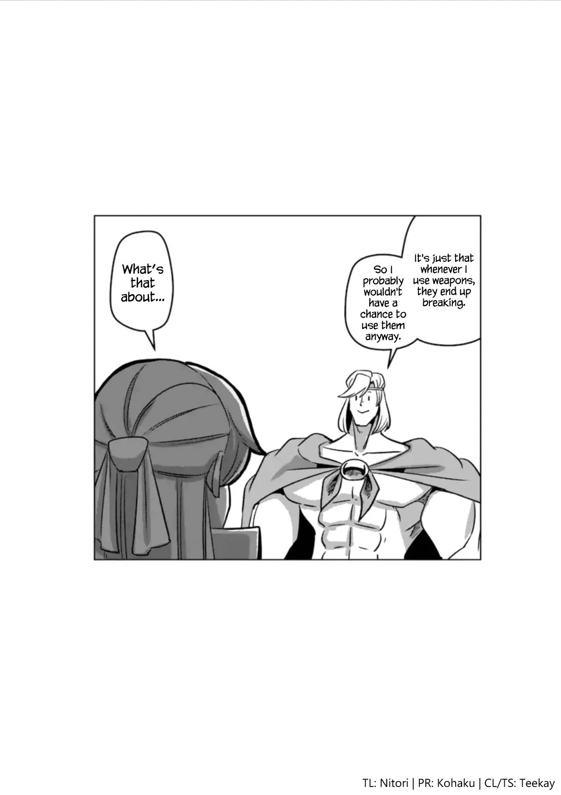 Helck Chapter 93.5 page 2 - Chapter 93.5 Omake: The Reason Helck Can Wield Swords