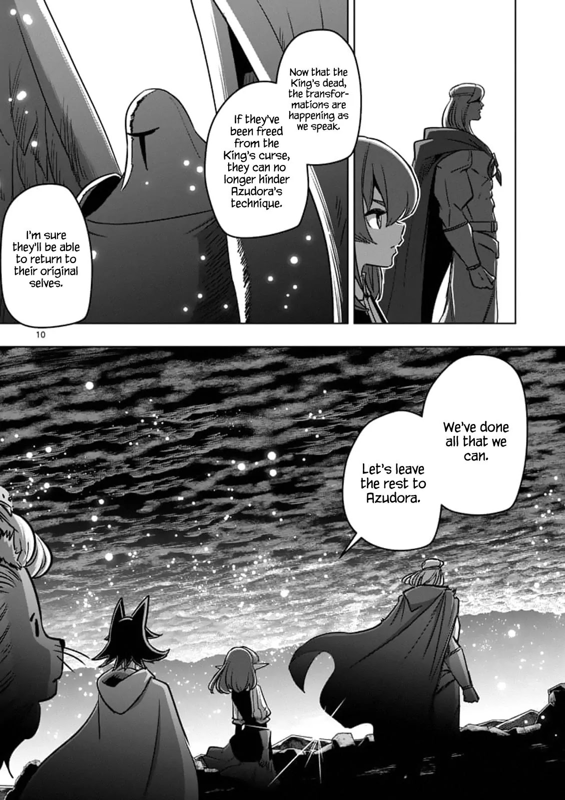 Helck Chapter 94.1 page 10 - Chapter 94.1: The Endless Snow