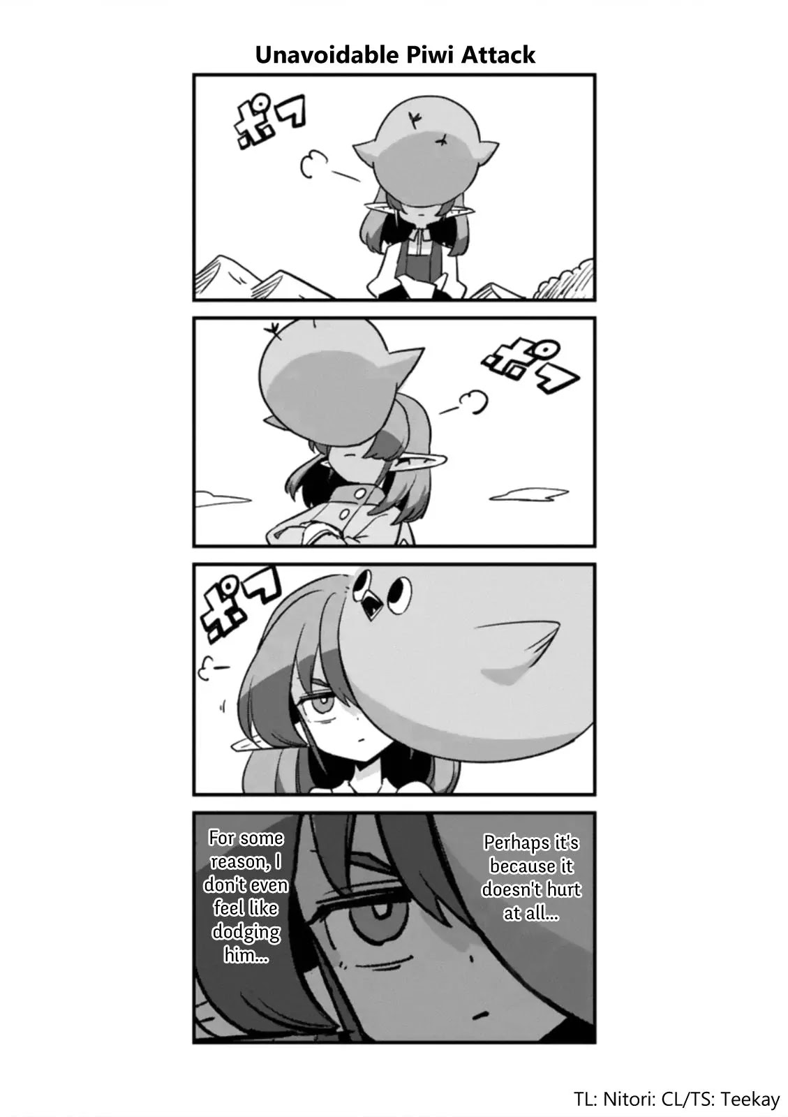 Helck Chapter 94.6 page 2 - Chapter 94.6 Omake: (Unavoidable) Piwi Attack