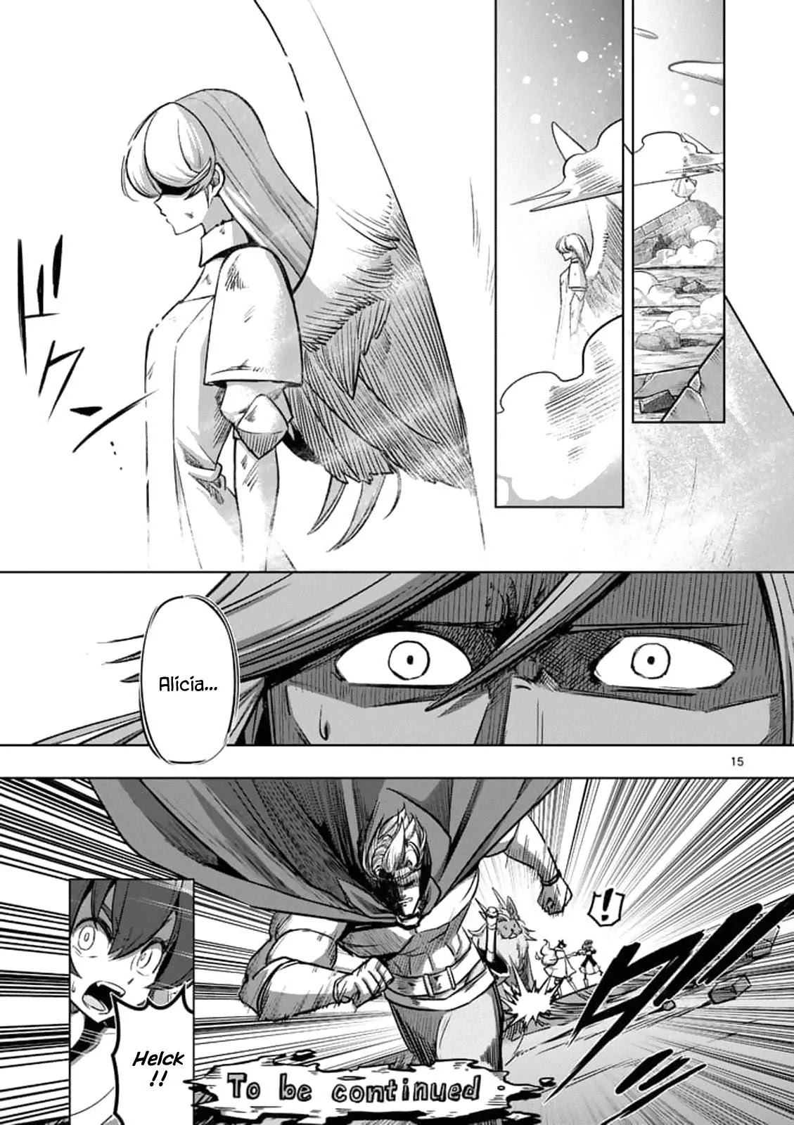 Helck Chapter 95.1 page 15 - Chapter 95.1: Forbidden Spell