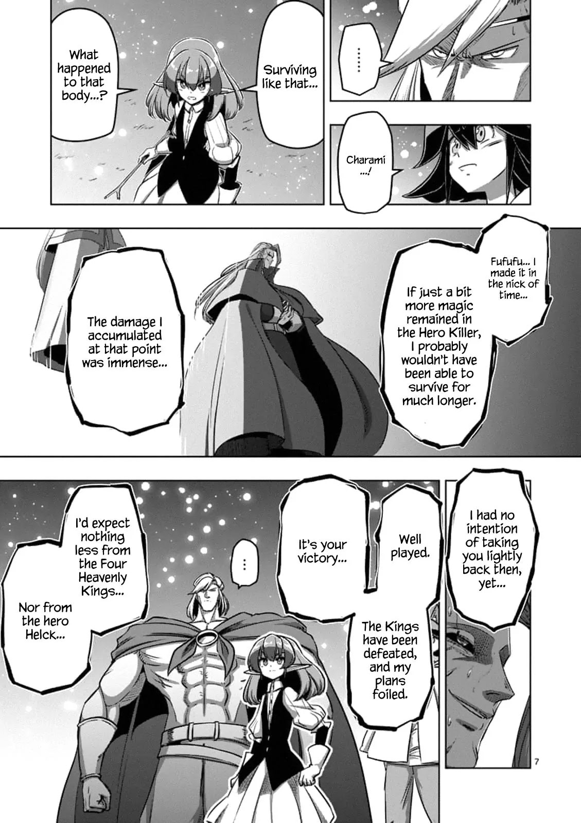 Helck Chapter 95.1 page 7 - Chapter 95.1: Forbidden Spell