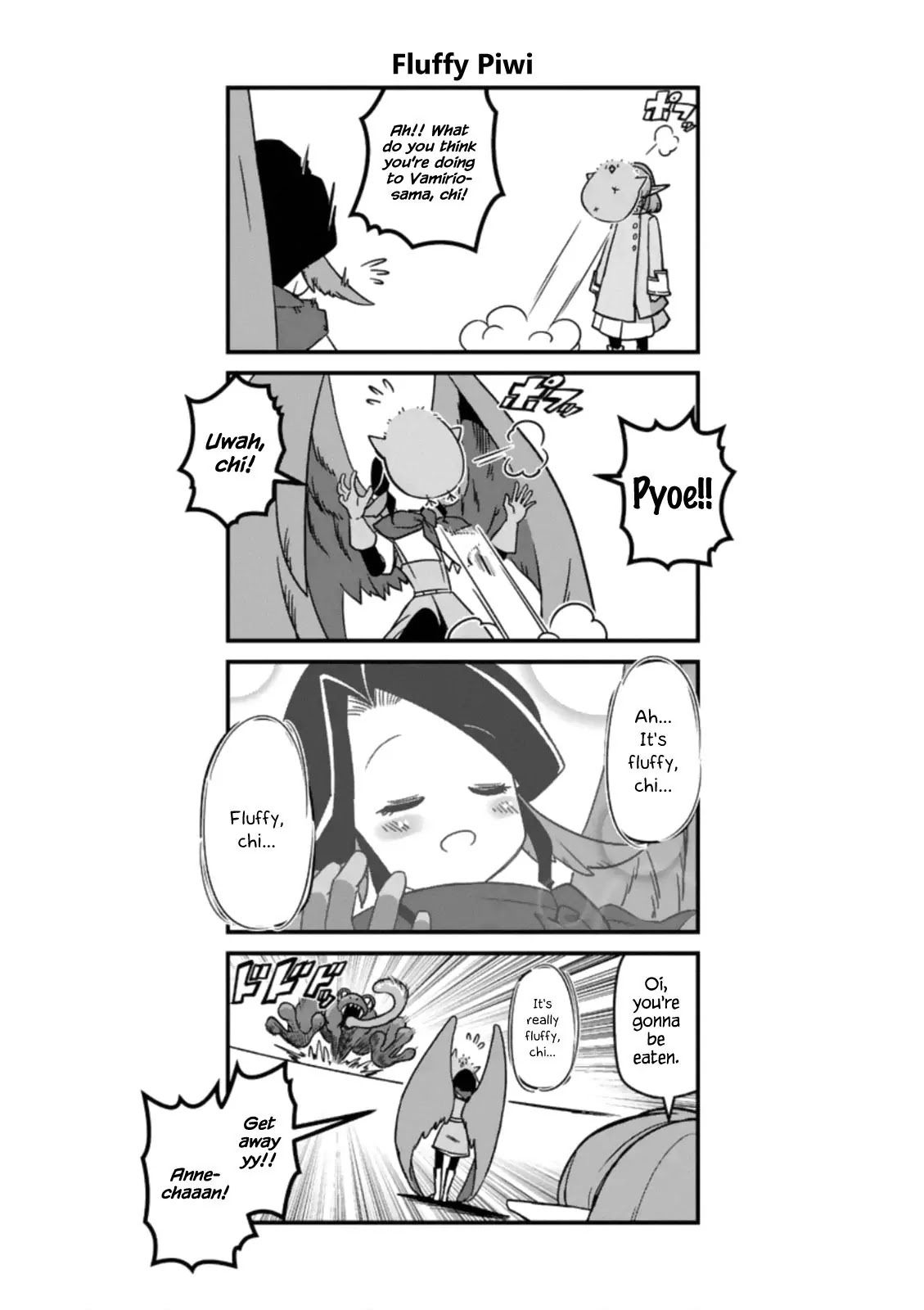 Helck Chapter 95.5 page 1 - Chapter 95.5 Omake: Fluffy Piwi