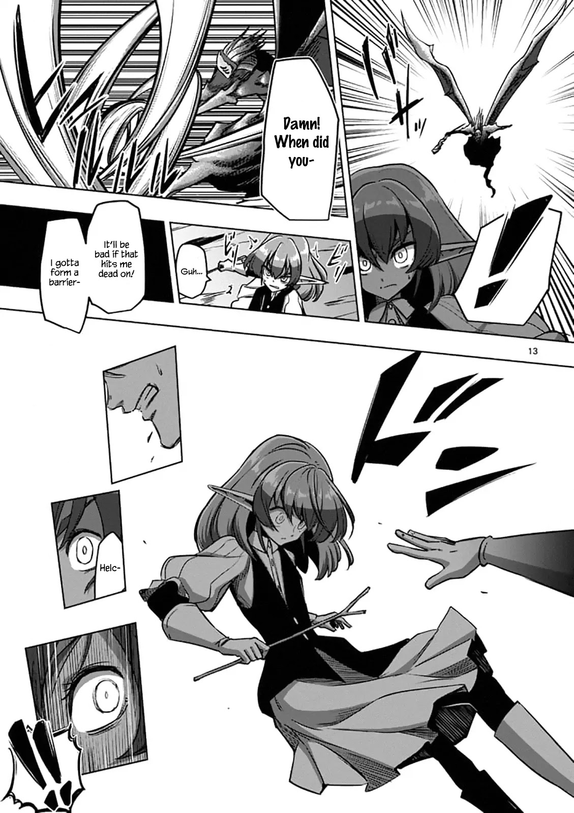 Helck Chapter 96.1 page 13 - Chapter 96.1: Despair