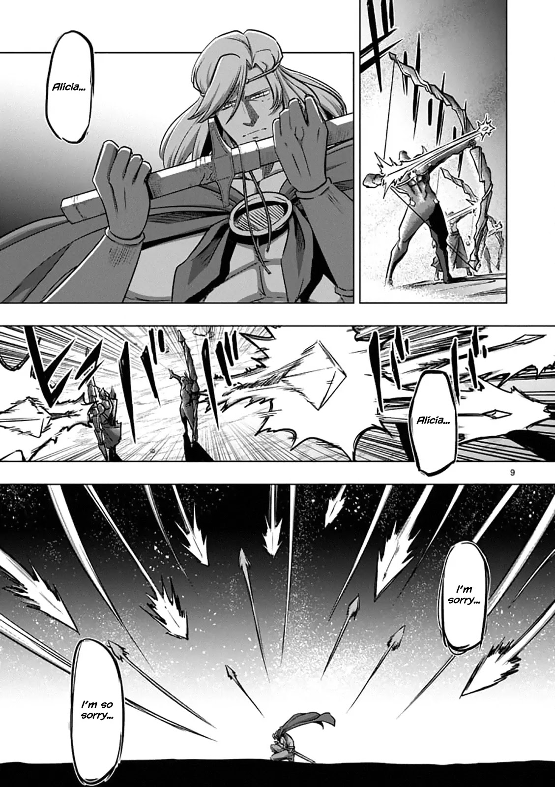Helck Chapter 96.1 page 9 - Chapter 96.1: Despair
