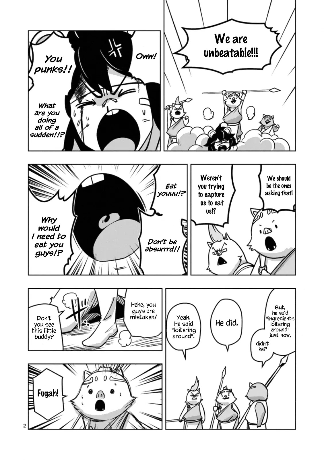 Helck Chapter 96.5 page 2 - Chapter 96.5 Omake: Ery Country: Danger Once More (2)