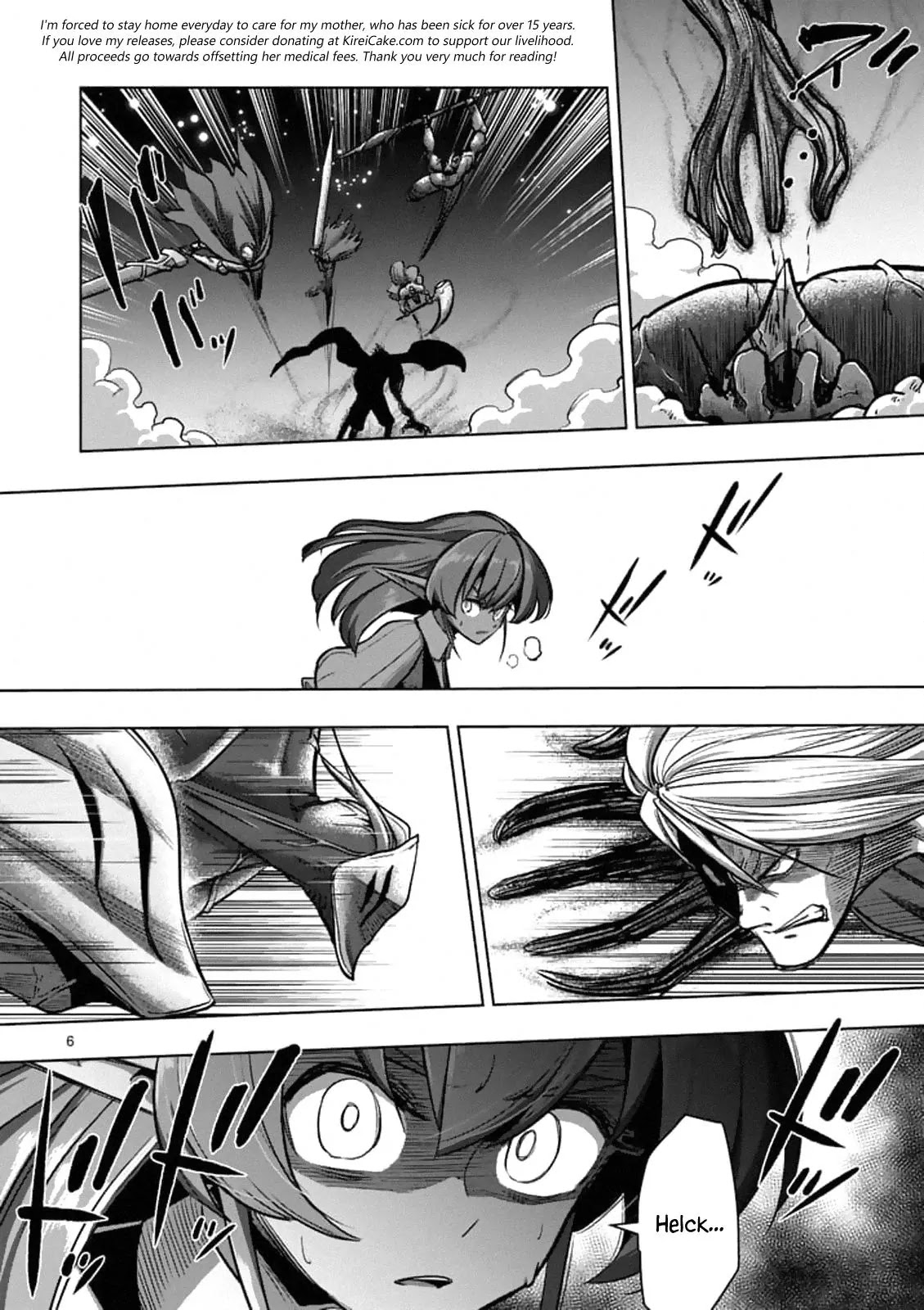 Helck Chapter 98.1 page 6 - Chapter 98.1: The Final Wish