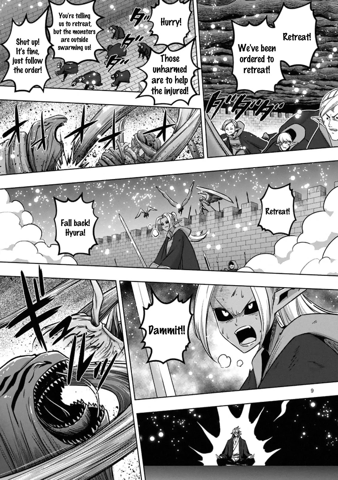 Helck Chapter 98.1 page 9 - Chapter 98.1: The Final Wish