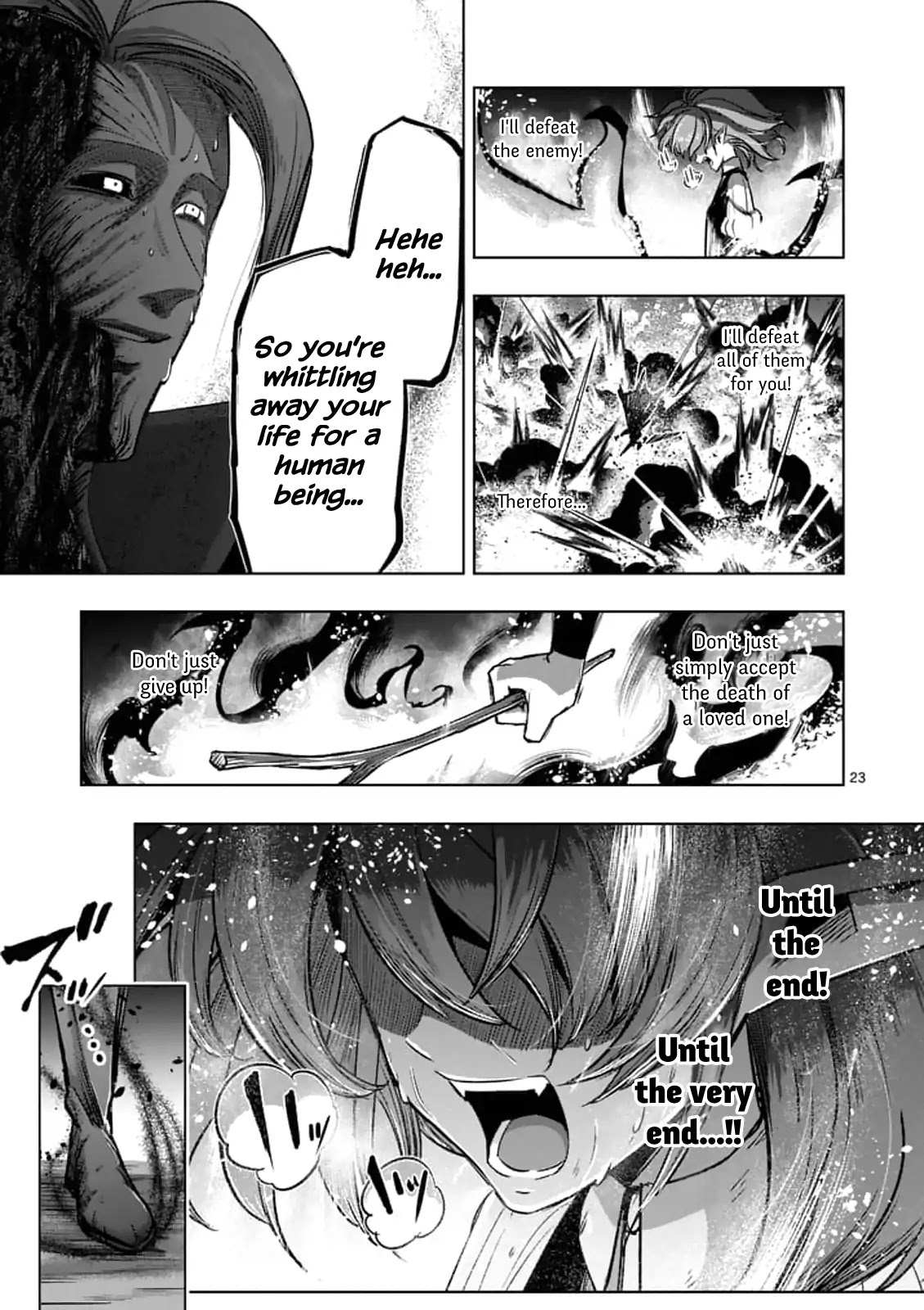 Helck Chapter 98.2 page 7 - Chapter 98.2: The Final Wish (2)